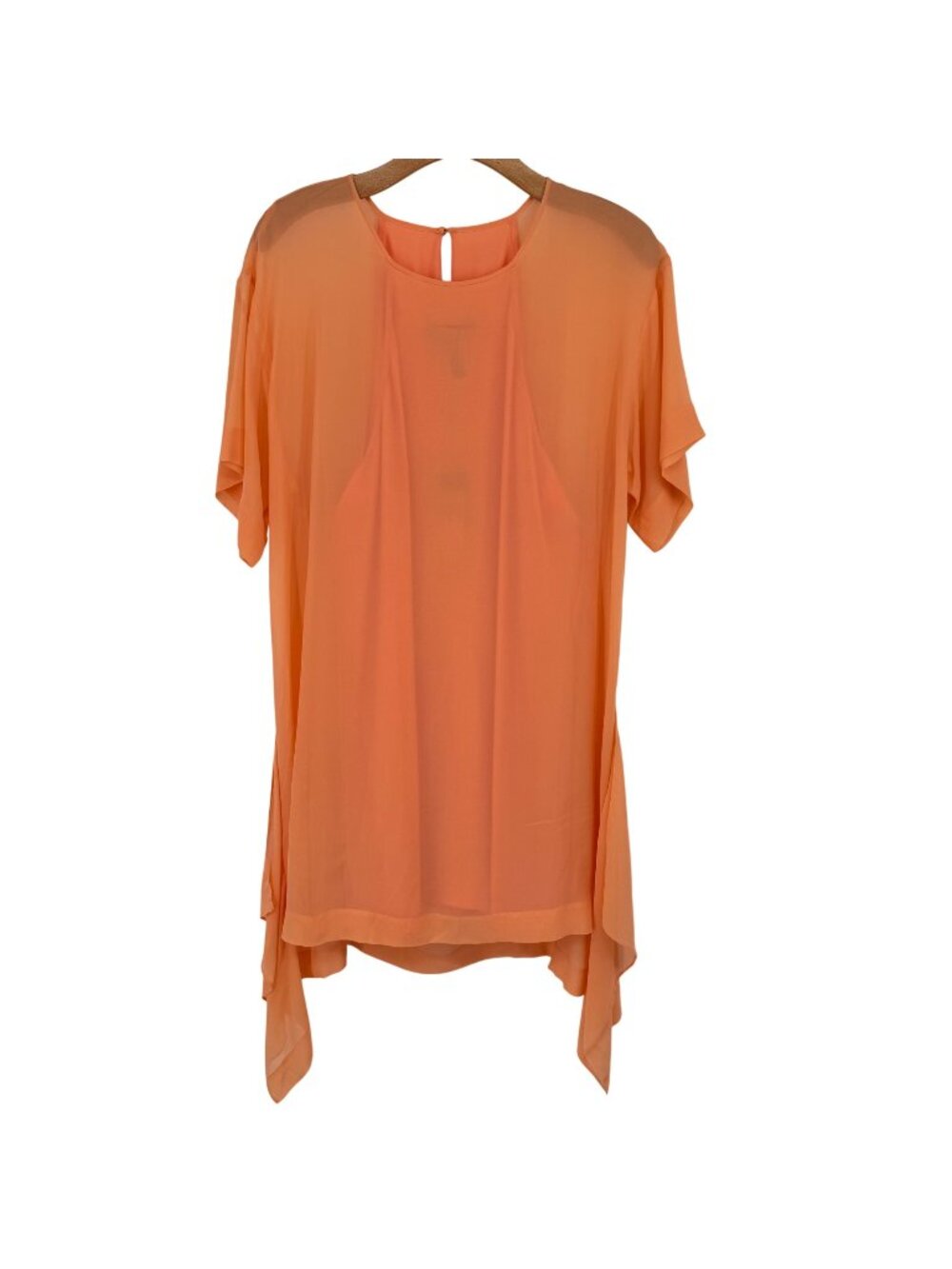 BCBGMAXAZRIA womens Sharon Bright Nectar silk dress size medium new $228